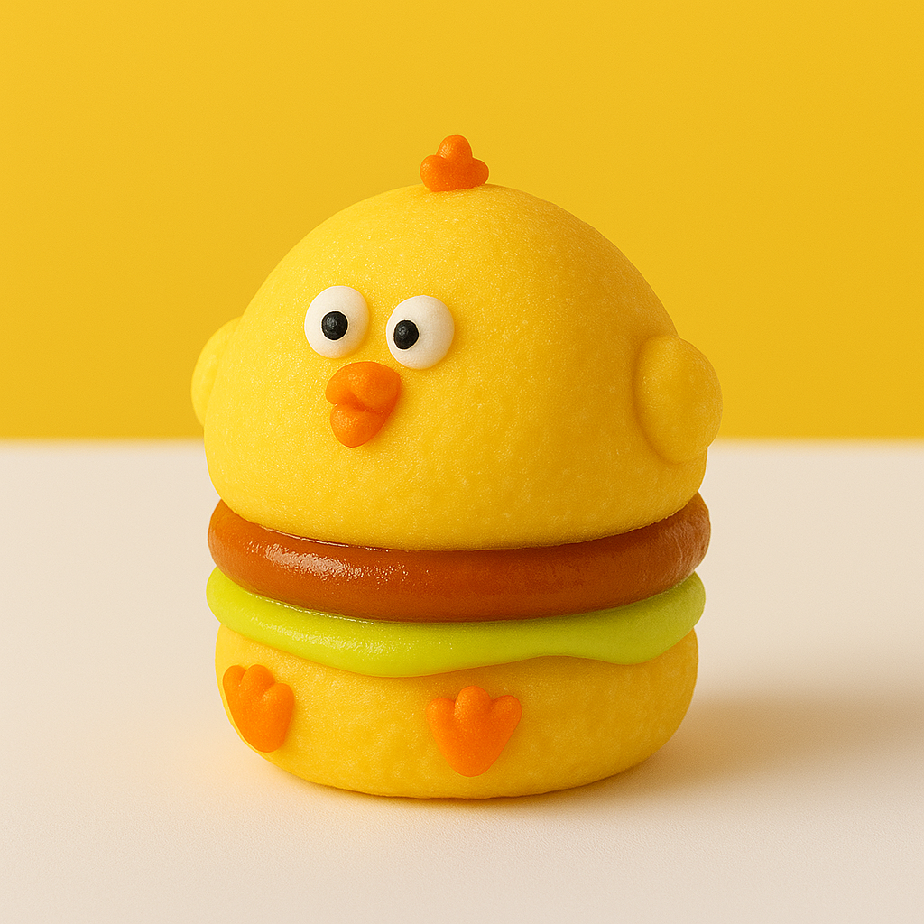 Large Chicken Burger Moochie 🍔 - *14 Day Preorder*