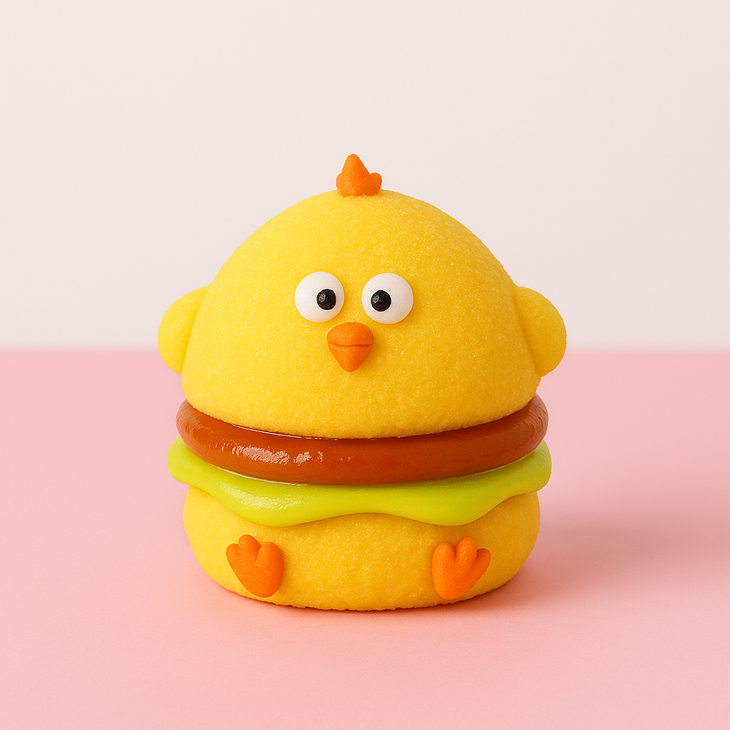 Large Chicken Burger Moochie 🍔 - *14 Day Preorder*