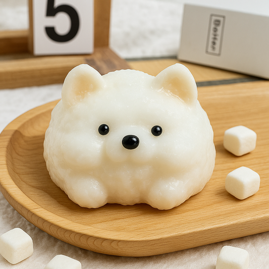 Marshmallow Puppy Moochie