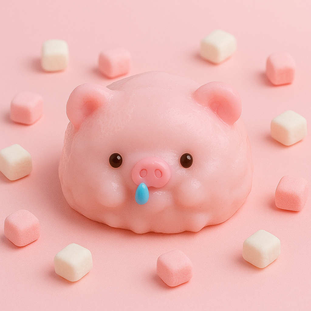 Marshmallow Piggy Moochie 🐽