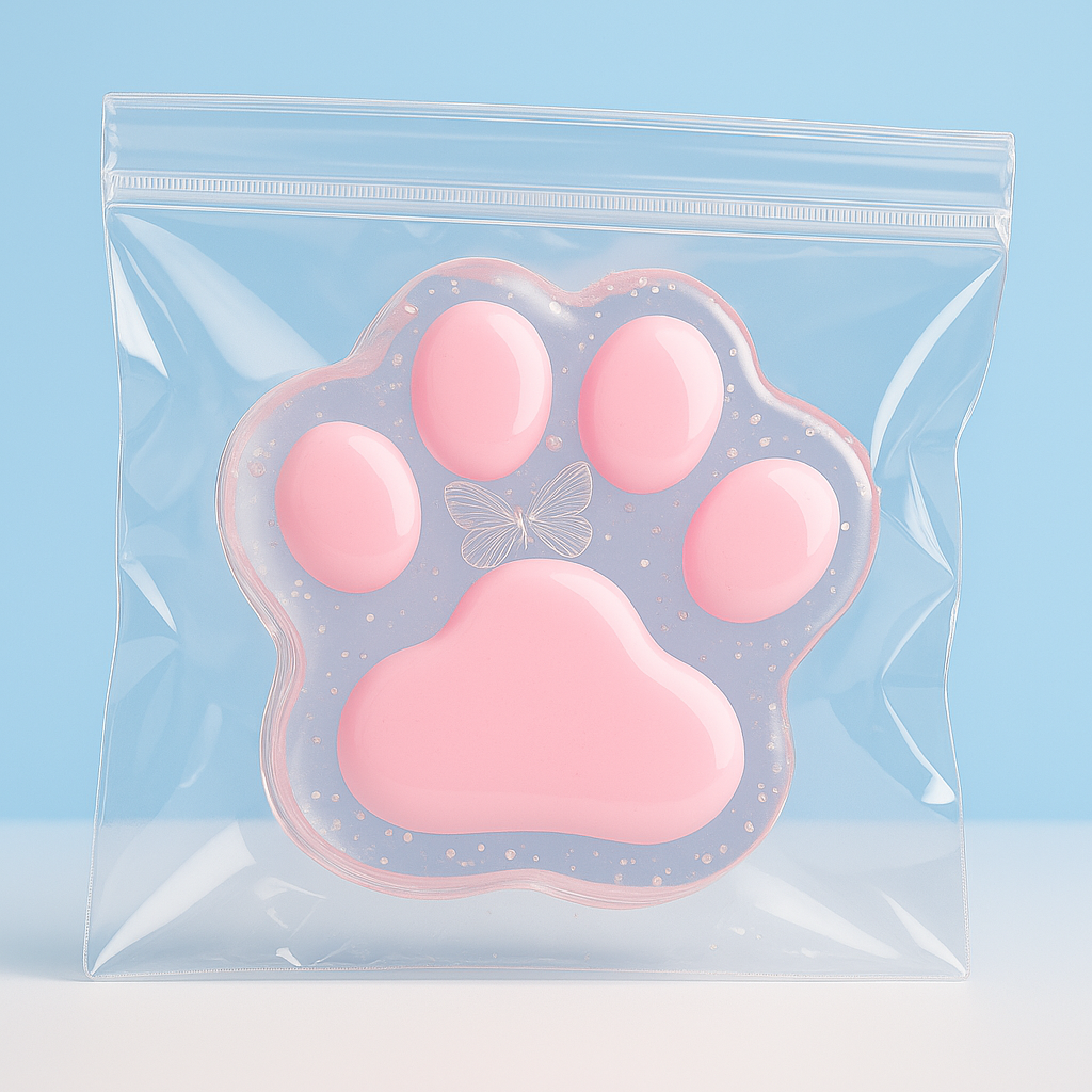Clear Jumbo Paw Moochie 🐾