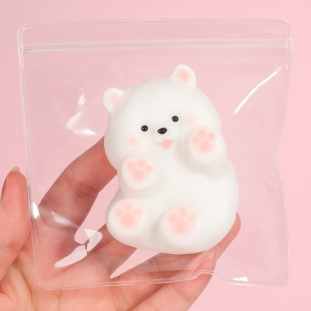 Cuddly Polar Bear Moochie 🐻‍❄️