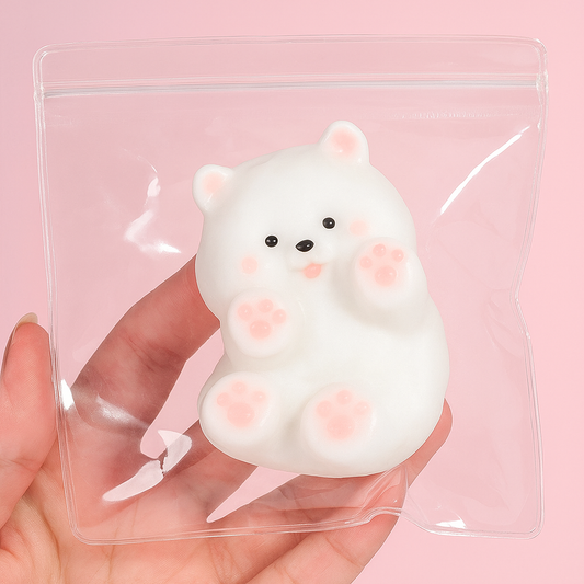 Cuddly Polar Bear Moochie 🐻‍❄️